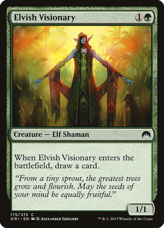 Elvish Visionary [Magic Origins] | The Clever Kobold