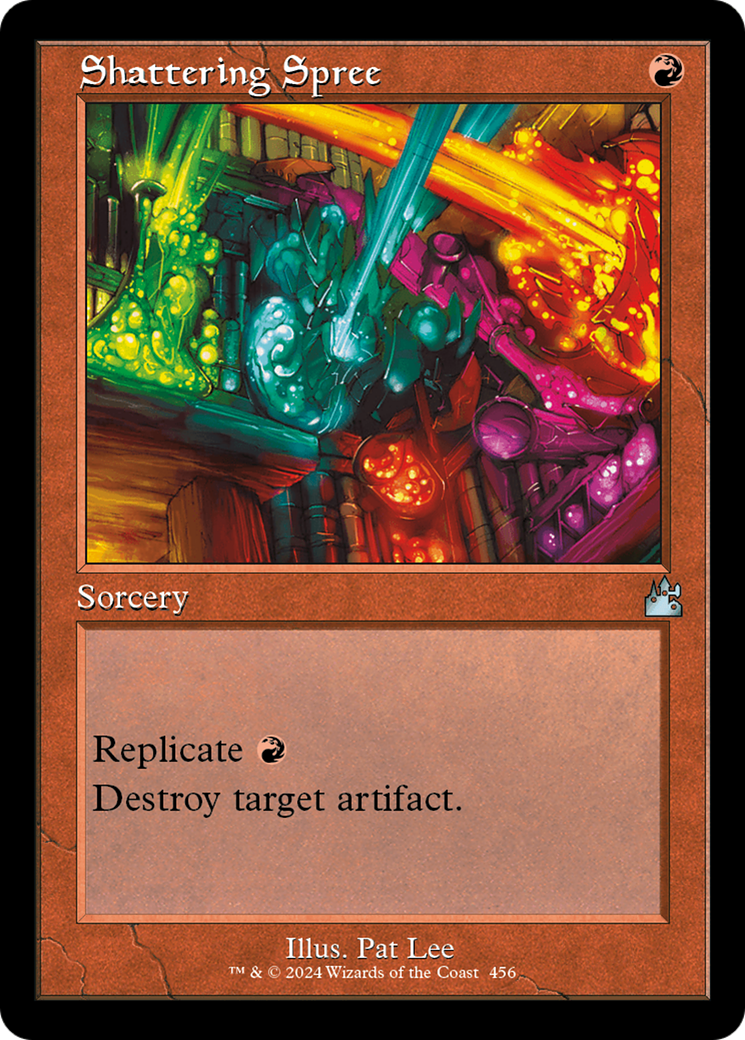 Shattering Spree (Retro Frame) [Ravnica Remastered] | The Clever Kobold