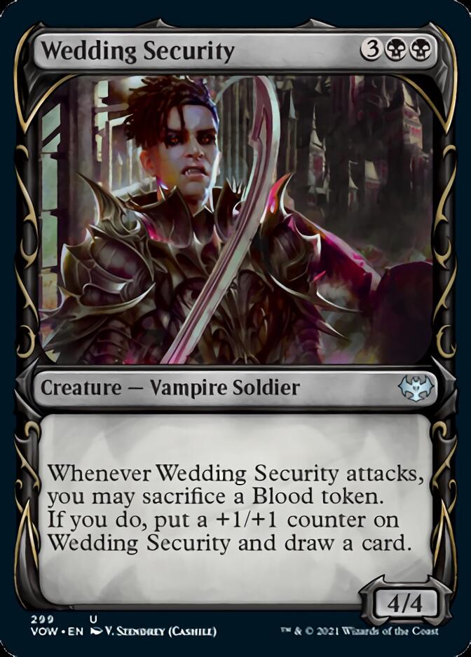 Wedding Security (Showcase Fang Frame) [Innistrad: Crimson Vow] | The Clever Kobold