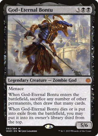 God-Eternal Bontu [War of the Spark] | The Clever Kobold