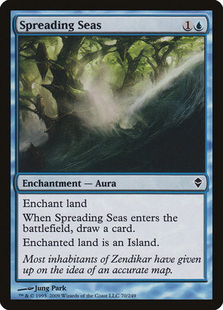 Spreading Seas [Zendikar] | The Clever Kobold