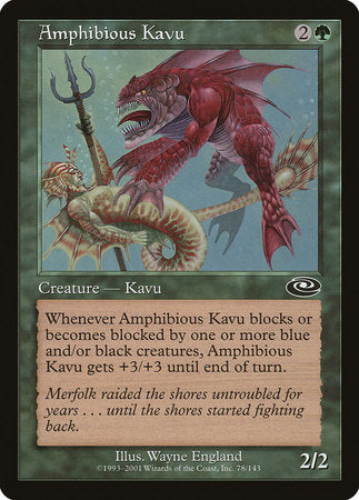 Amphibious Kavu [Planeshift] | The Clever Kobold