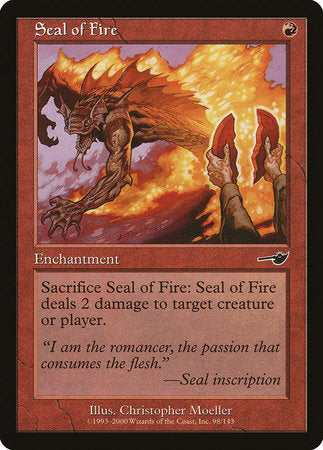 Seal of Fire [Nemesis] | The Clever Kobold