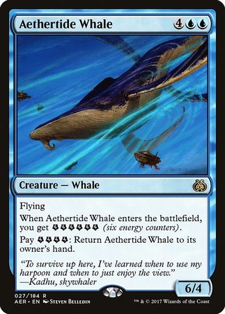 Aethertide Whale [Aether Revolt] | The Clever Kobold