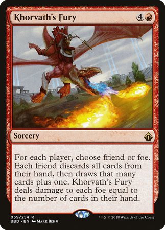 Khorvath's Fury [Battlebond] | The Clever Kobold