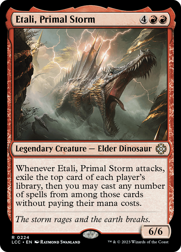 Etali, Primal Storm [The Lost Caverns of Ixalan Commander] | The Clever Kobold