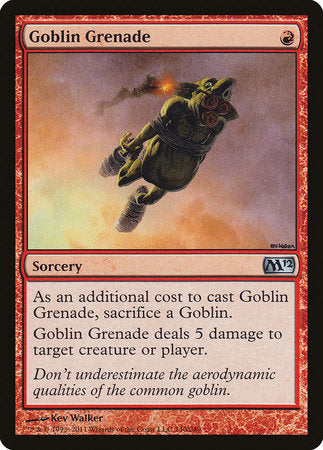 Goblin Grenade [Magic 2012] | The Clever Kobold