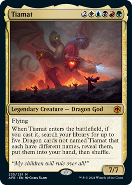 Tiamat [Dungeons & Dragons: Adventures in the Forgotten Realms] | The Clever Kobold