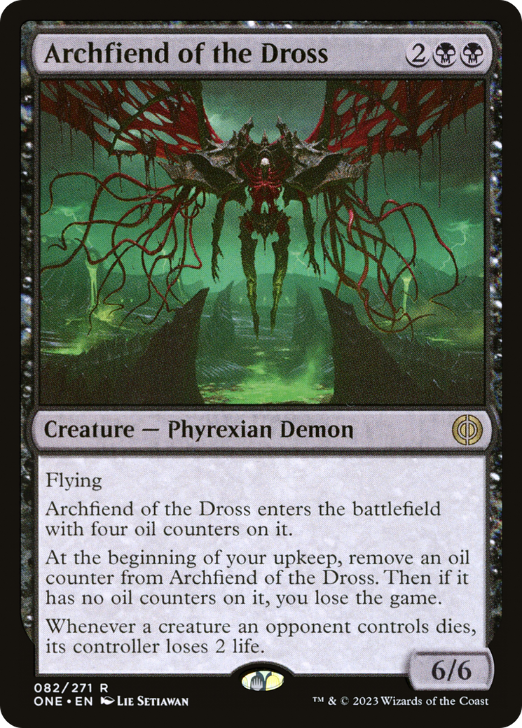 Archfiend of the Dross [Phyrexia: All Will Be One] | The Clever Kobold