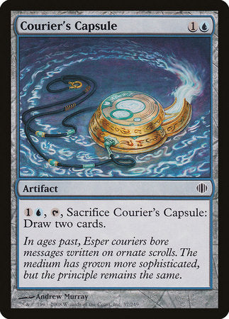 Courier's Capsule [Shards of Alara] | The Clever Kobold