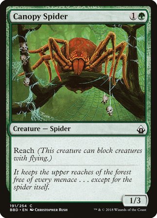 Canopy Spider [Battlebond] | The Clever Kobold