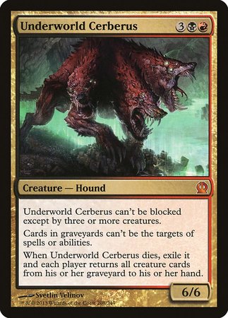 Underworld Cerberus [Theros] | The Clever Kobold