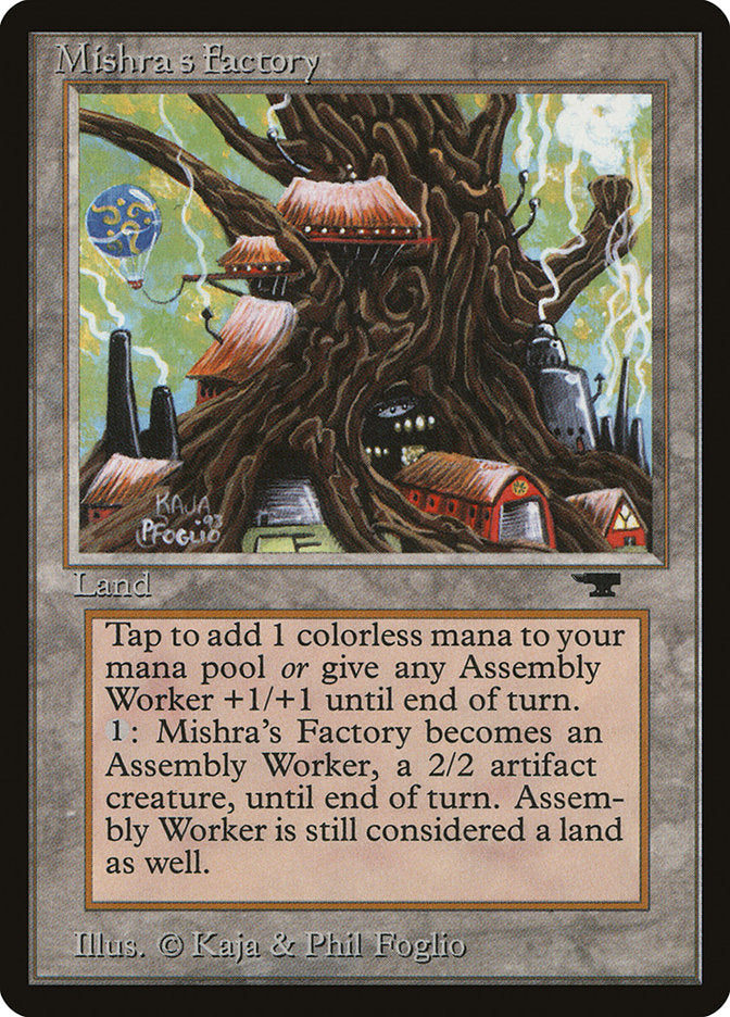 Mishra's Factory (Light Green Background) [Antiquities] | The Clever Kobold