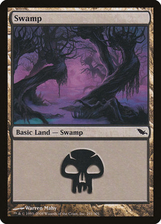 Swamp (291) [Shadowmoor] | The Clever Kobold