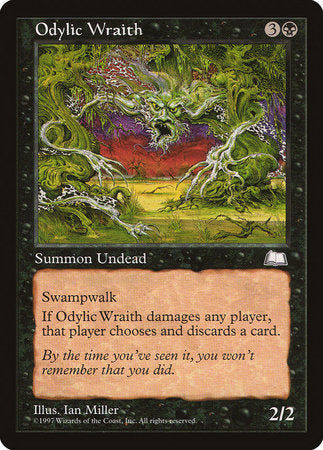 Odylic Wraith [Weatherlight] | The Clever Kobold