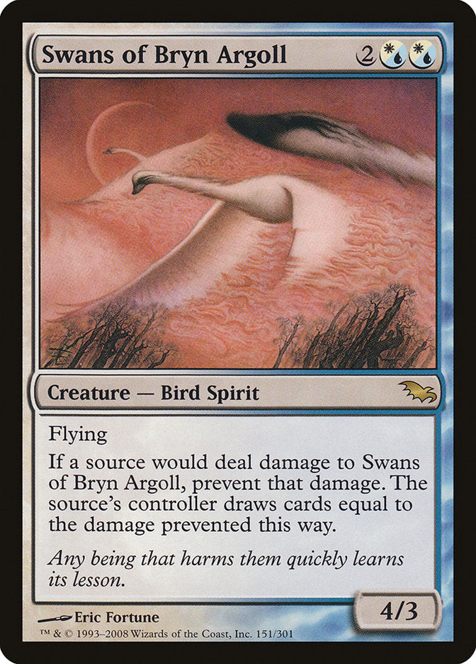 Swans of Bryn Argoll [Shadowmoor] | The Clever Kobold