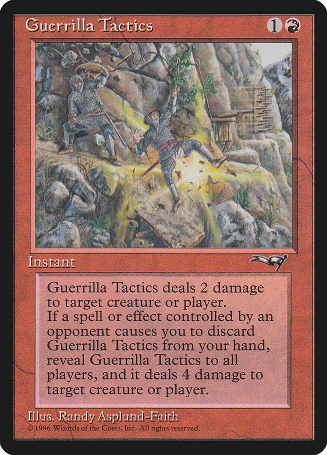 Guerrilla Tactics (Falling) [Alliances] | The Clever Kobold