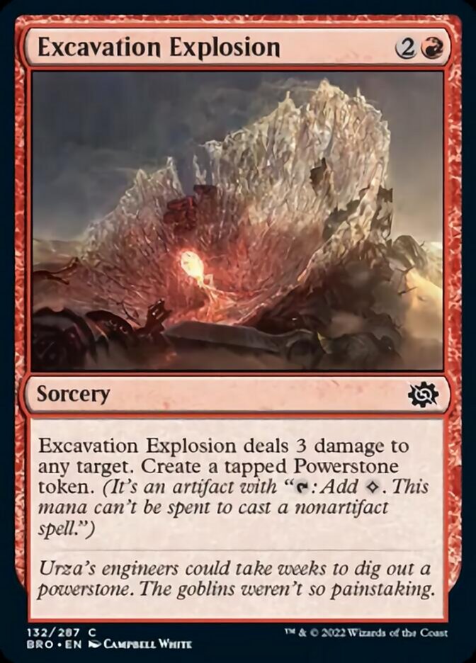 Excavation Explosion [The Brothers' War] | The Clever Kobold