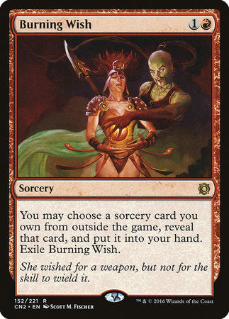 Burning Wish [Conspiracy: Take the Crown] | The Clever Kobold