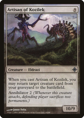 Artisan of Kozilek [Rise of the Eldrazi] | The Clever Kobold