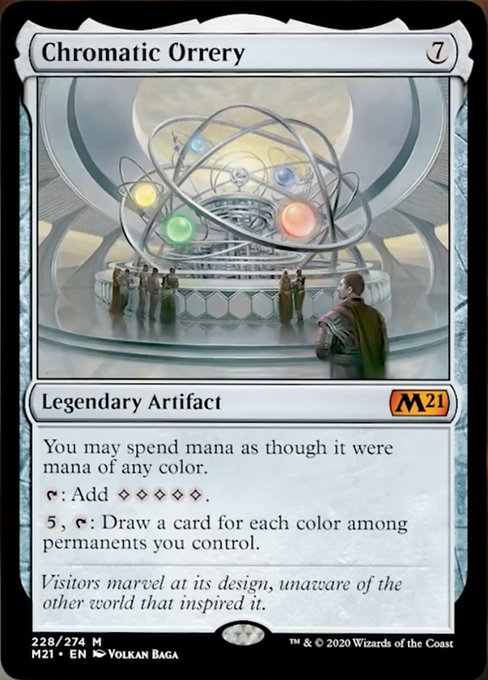 Chromatic Orrery [Core Set 2021] | The Clever Kobold