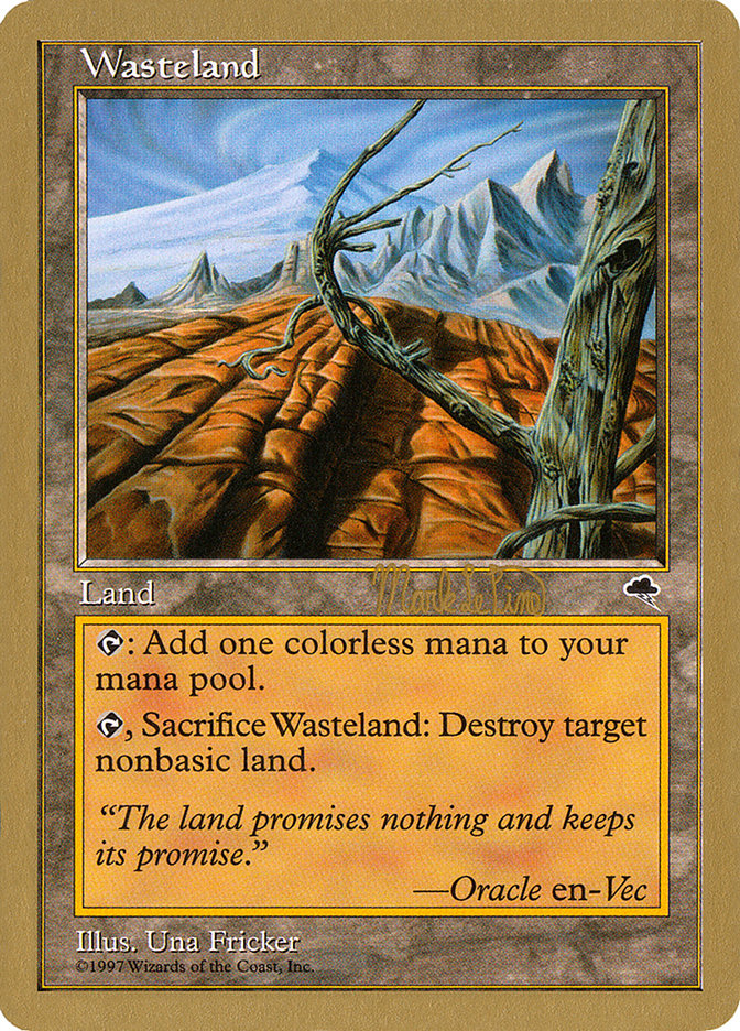 Wasteland (Mark Le Pine) [World Championship Decks 1999] | The Clever Kobold