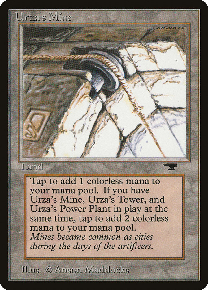 Urza's Mine (Pulley Embedded in Stone) [Antiquities] | The Clever Kobold