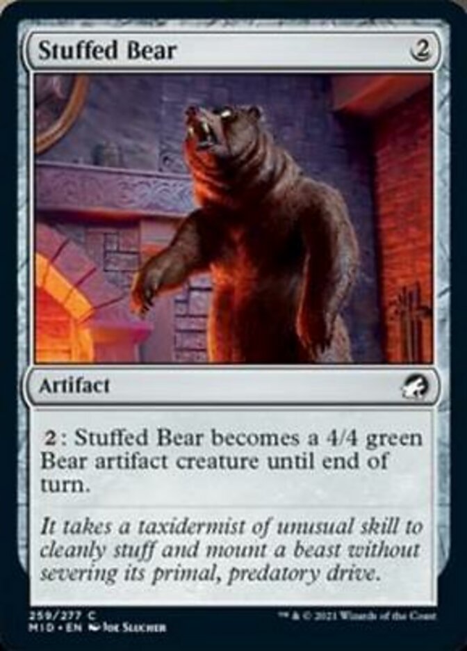 Stuffed Bear [Innistrad: Midnight Hunt] | The Clever Kobold