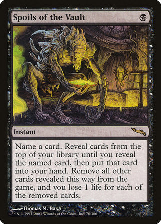 Spoils of the Vault [Mirrodin] | The Clever Kobold