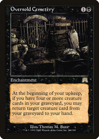 Oversold Cemetery [Onslaught] | The Clever Kobold