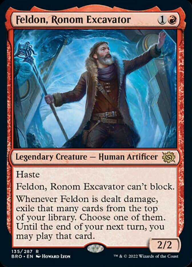 Feldon, Ronom Excavator [The Brothers' War] | The Clever Kobold