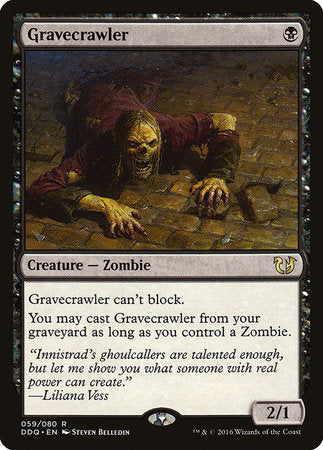 Gravecrawler [Duel Decks: Blessed vs. Cursed] | The Clever Kobold