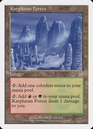 Karplusan Forest [Deckmasters] | The Clever Kobold