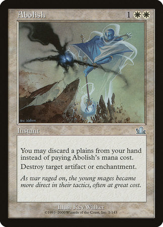 Abolish [Prophecy] | The Clever Kobold