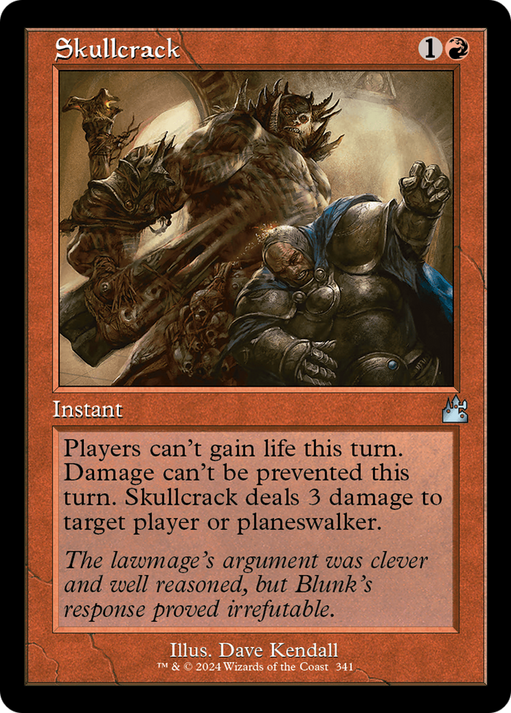 Skullcrack (Retro Frame) [Ravnica Remastered] | The Clever Kobold