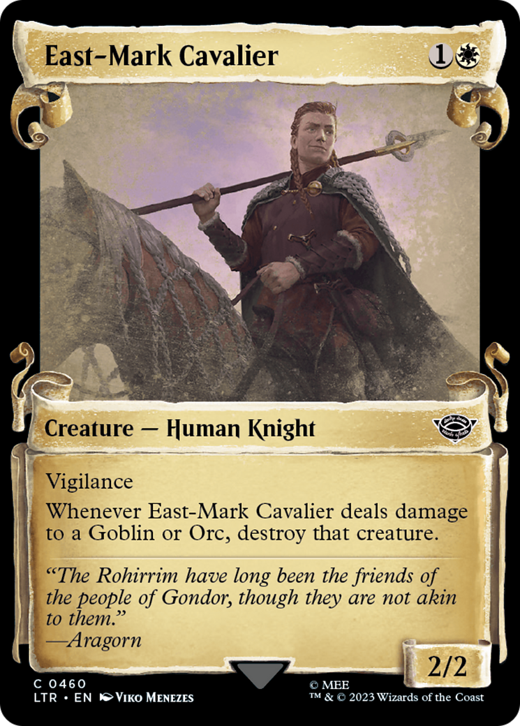 East-Mark Cavalier [The Lord of the Rings: Tales of Middle-Earth Showcase Scrolls] | The Clever Kobold