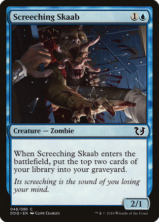 Screeching Skaab [Duel Decks: Blessed vs. Cursed] | The Clever Kobold