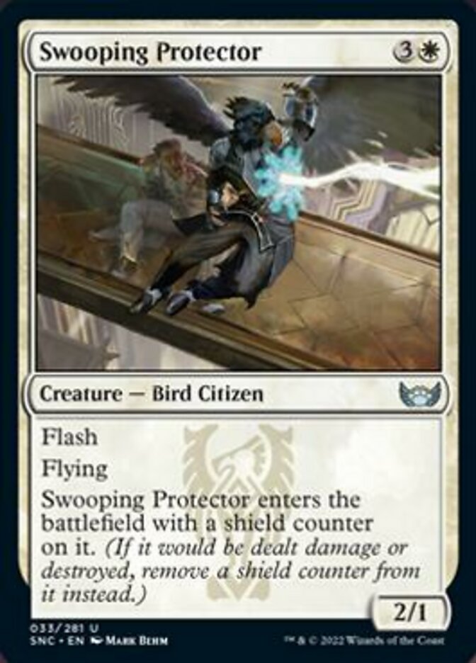 Swooping Protector [Streets of New Capenna] | The Clever Kobold