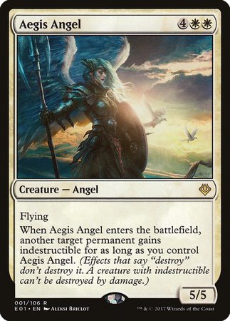 Aegis Angel [Archenemy: Nicol Bolas] | The Clever Kobold