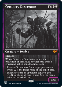 Cemetery Desecrator [Innistrad: Double Feature] | The Clever Kobold