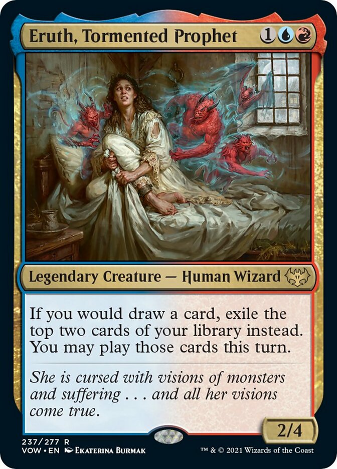 Eruth, Tormented Prophet [Innistrad: Crimson Vow] | The Clever Kobold