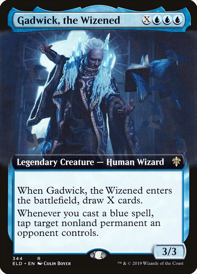 Gadwick, the Wizened (Extended Art) [Throne of Eldraine] | The Clever Kobold