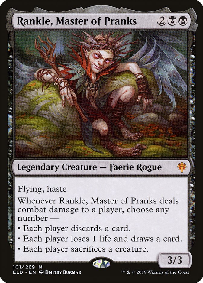 Rankle, Master of Pranks [Throne of Eldraine] | The Clever Kobold