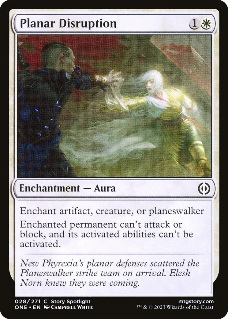 Planar Disruption [Phyrexia: All Will Be One] | The Clever Kobold