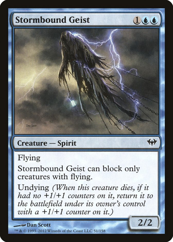 Stormbound Geist [Dark Ascension] | The Clever Kobold
