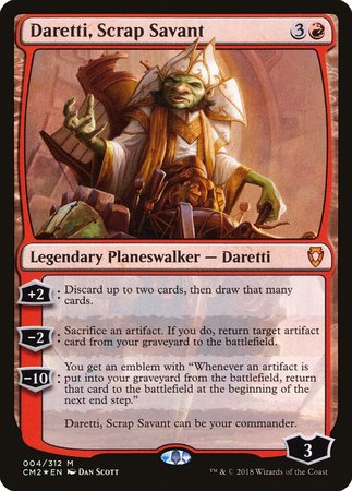 Daretti, Scrap Savant [Commander Anthology Volume II] | The Clever Kobold