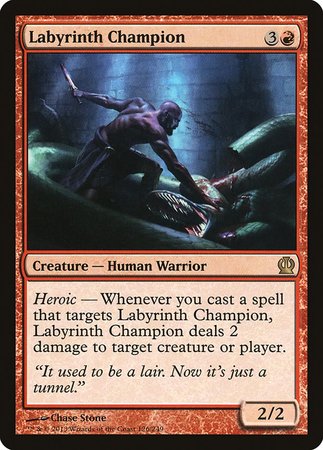 Labyrinth Champion [Theros] | The Clever Kobold