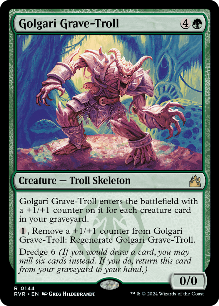 Golgari Grave-Troll [Ravnica Remastered] | The Clever Kobold