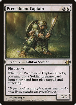 Preeminent Captain [Morningtide] | The Clever Kobold