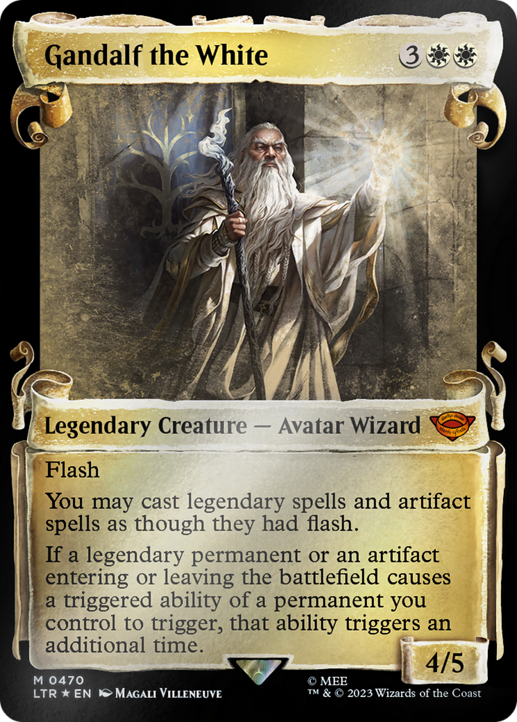 Gandalf the White [The Lord of the Rings: Tales of Middle-Earth Showcase Scrolls] | The Clever Kobold